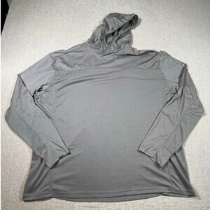 KÜHL Men’s 3XL Gray Engineered Long Sleeve Hoodie Style 7423 Performance Top